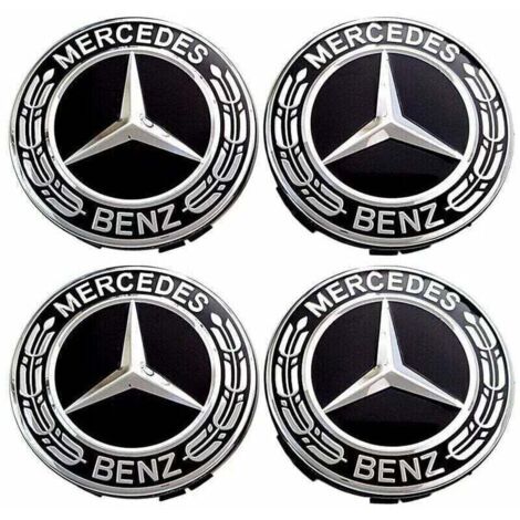 Satz mit 4 Radkappen für Mercedes-Benz 75 mm, ABS-Autozubehör