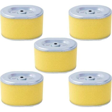 Satz mit 5 Luftfiltern für Honda GX160, GX200, GX140, GX100, GX110, GX120, ADEFOL Luftfilter mit Vorfilter, professionelle Ersatzteile für 5 PS, 5,5 PS und 6 PS Motoren.