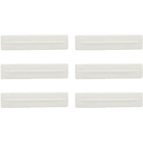 Satz mit 6 hochfesten ABS-Abdeckclips für die Gepäckträgerabdeckung des Ford FJ Cruiser (2007–2014), OE-Nr.: 7559635020, weiß