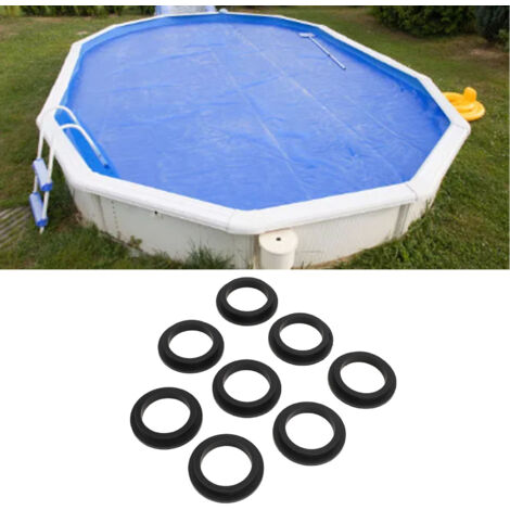 Satz mit 8 O-Ringen L 11412 für Sandfilterpumpen – Kompatibel mit 26323CA/26323EH/26331 – Gummi