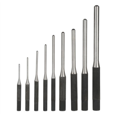 Satz mit 9 robusten Stahlwalzenstempeln für professionelle Mechaniker