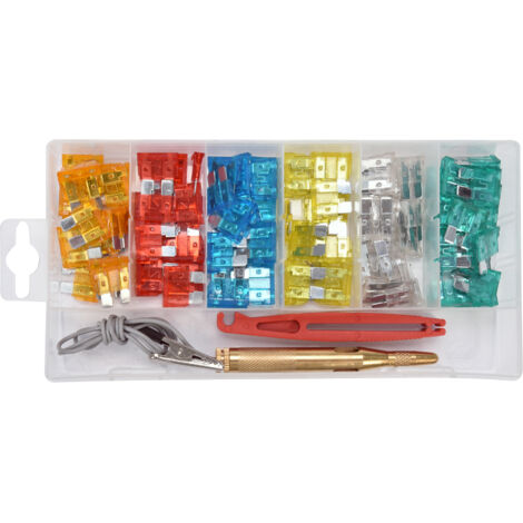 Satz mit 92 Standard-Flachsicherungen – YT-83142