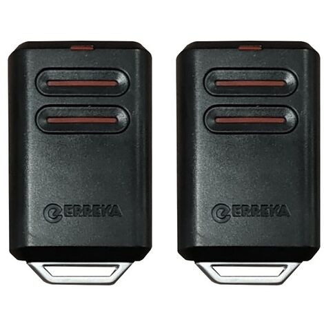 Satz von 2 Erreka Kuma 2-Tasten-Fernbedienungen - 868,35 MHz (nicht zu verwechseln mit Kuma 433,92 MHz) - Trinary Code, KU02/868