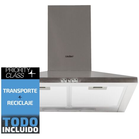 Sauber SCDP60I - Campana Chimenea Ancho 60 Cm Inox