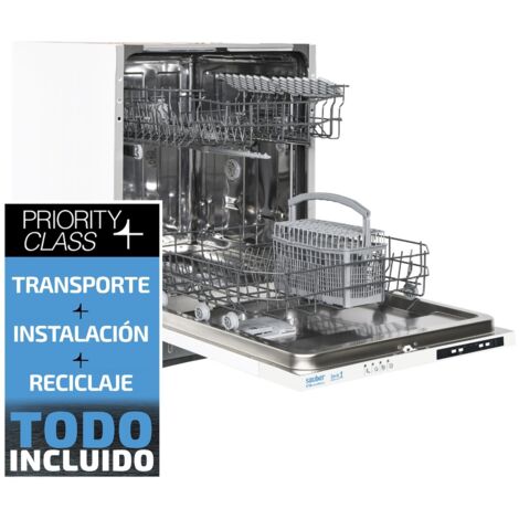 Sauber SERIE 1-DWBI6013 V - Lavavajillas Integrable E 12 Cubiertos