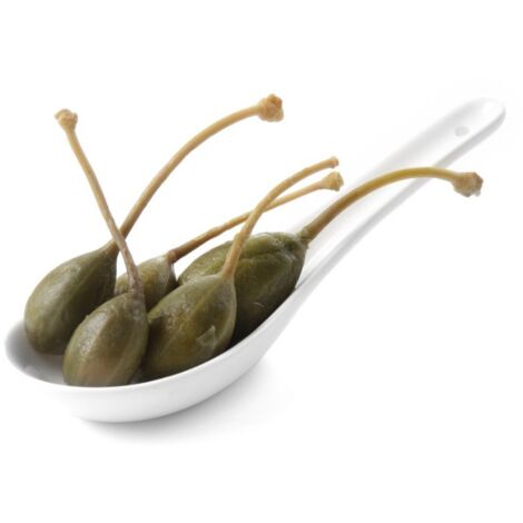 Saucen- und Dipslöffel TAPAS MINI weißes Porzellan 6er Set - Hendi 785324