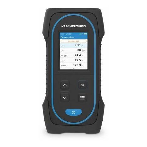 Sauermann – Détecteur de gaz Monoxyde de carbone et Oxygène – Précision 2000ppm – Pression max +200mbar – Pour espaces confinés