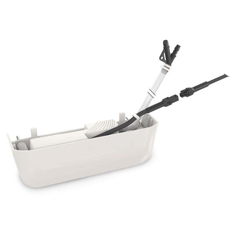 Omega Pack Pompe de relevage de condensats 20 l/h pour montage sous les climatiseurs muraux (couleur du boîtier RAL9003 - blanc de sécurité)