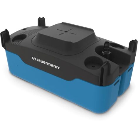 Sauermann – Pompe centrifuge à réservoir 2 l – Débit 700 l/h – Pression 5,7 m – Installation facile au sol, mur ou plafond – Application smartphone incluse