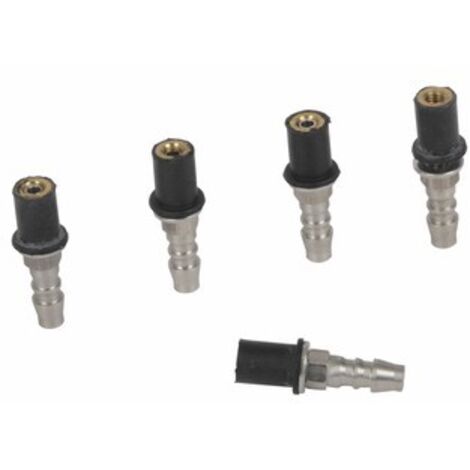 Sauermann – Raccord VMC auto-étanche Ø 6 mm (1/4'') – Lot de 5 pièces – Connexion fiable pour tuyau PVC – Évacuation optimisée