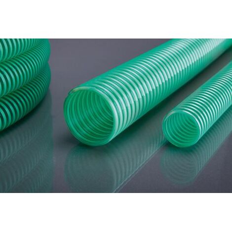 Saug-Drucksch. APDatec 10 grün/transparent 25x2,5mm 25m