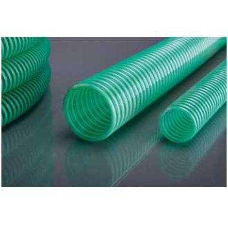 Saug-Druckschlauch 10, 19x2,4mm, 50m grün/ transparent APD