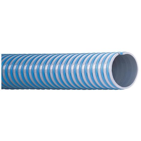 Saug- und Druckschlauch NORPLAST PVC 389 SUPERELASTICO Innen-Ø 152 mm Grau Außen-Ø 170,0 mm 9,0 mm Länge 6 m