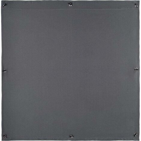 Saugnapfvorhang, Sonnen- und Wärmeschutz, Dachfenster, 57x100 cm, tragbar, grau, Polyester, 96x100 cm