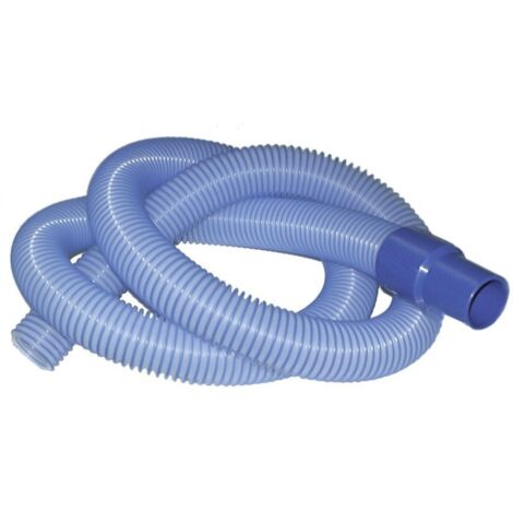 Saugschlauch blau 7,5 Meter Ø 38 mm mit 2 Muffen fertig konfektioniert