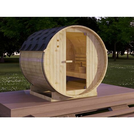 Sauna infrarrojos 3/4 plazas con cromoterapia NARVIK