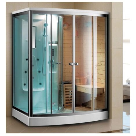 Sauna douche hammam combiné JUNO 165x110 cm x 215 cm