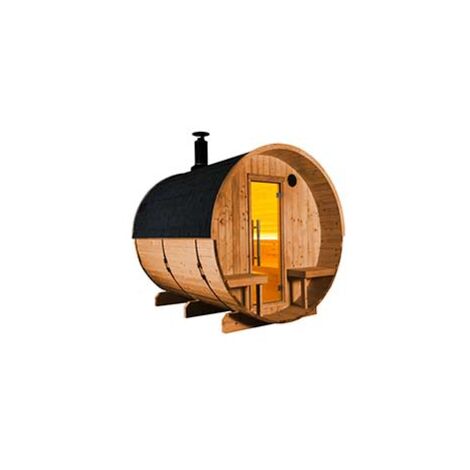 Sauna finlandese a botte da giardino 180