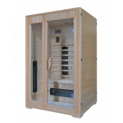 Sauna infrarossi per 2 persone 120x100x190cm Relpunt Lanaida
