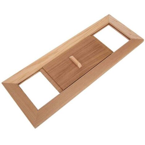 Sauna Pièce Hammam Pièce D'équipement De Ventilation d'air Panneau Grille De Ventilation Accessoire De Sauna Cèdre