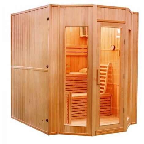 Sauna Vapeur ZEN - 4 Places Pack complet 6.0kW - FRANCE SAUNA