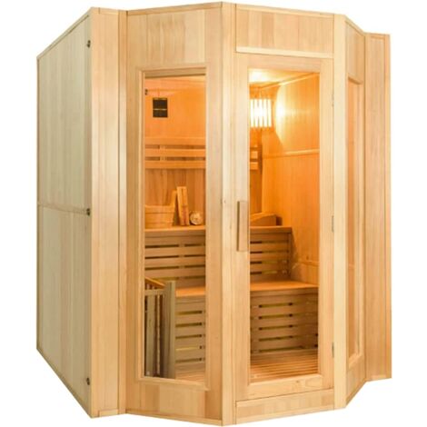 Sauna Vapeur ZEN - 4 Places Pack complet 6.0kW - FRANCE SAUNA
