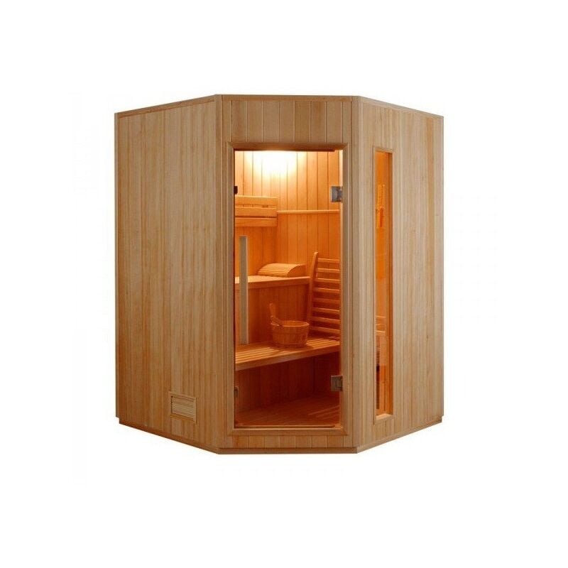 Sauna à vapeur Zen – 3 places angulaires