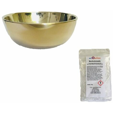 Sauna Verdampferschale plus 10g Mentholkristalle
