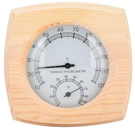 Saunathermometer und -hygrometer, digitales Sauna-Hygrometer, zuverlässiges und präzises Saunathermometer und -hygrometer für Saunabäder