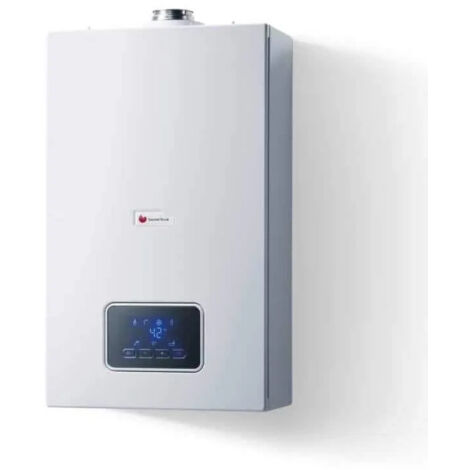 Saunier Duval – Chauffe-eau gaz instantané 15 l/min – Classe NOx 6 – Débit 15 l/min – Évacuation par ventouse – Allumage électrique