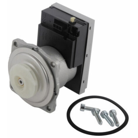 Saunier Duval – Moteur de pompe pour chaudière – Filetage plomberie 1" – Entraxe 120mm – Tension 230V – Installation par professionnel recommandée