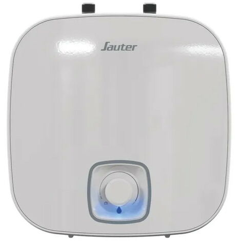 Sauter – Chauffe-eau électrique d'appoint 10L – Puissance 2000W – Dimensions 262x378x360mm – Installation sous évier – Isolation mousse polyuréthane