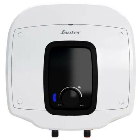 Sauter – Chauffe-eau électrique d'appoint 10L – Puissance 2000W – Installation sous évier – Technologie thermoplongée – Norme NF Électricité