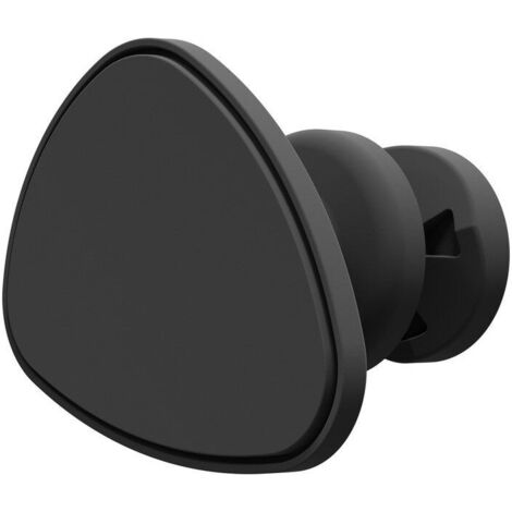 Sauter – Patère en galet anthracite pour sèche-serviettes – ABS robuste – Charge max 10 kg – Compatible avec lames plates et tubes