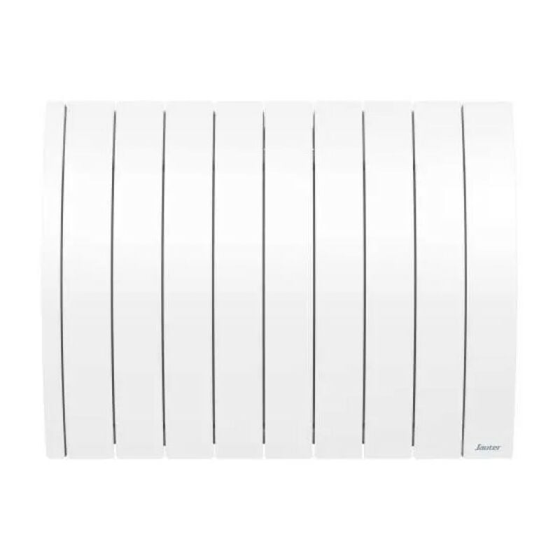 Sauter - Radiateur électrique connecté ipala horizontal 1500W blanc - inertie fluide