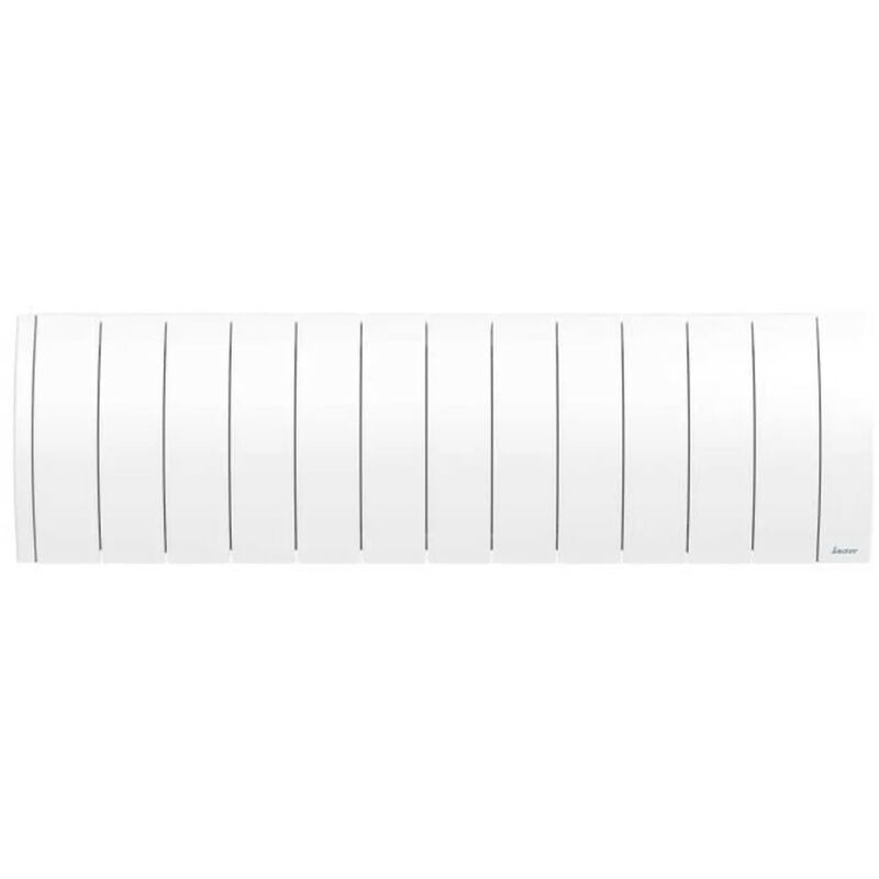 Sauter - Radiateur électrique connecté ipala bas 1400W blanc - inertie fluide