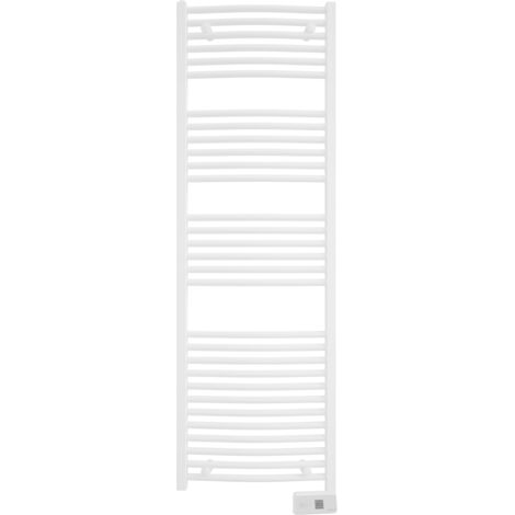 Sauter – Sèche-serviettes électrique 750W – H.162.5 x l.50 cm – Fonction boost pour chauffage rapide – Programmation libre hebdomadaire