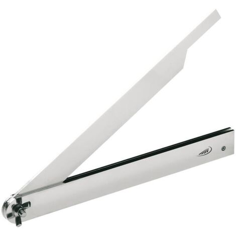 Fausse équerre 396436 acier 25 x 5 mm – Longueur 500 mm – Réglage de l'angle – Pour constructions métalliques – Helios Preisser