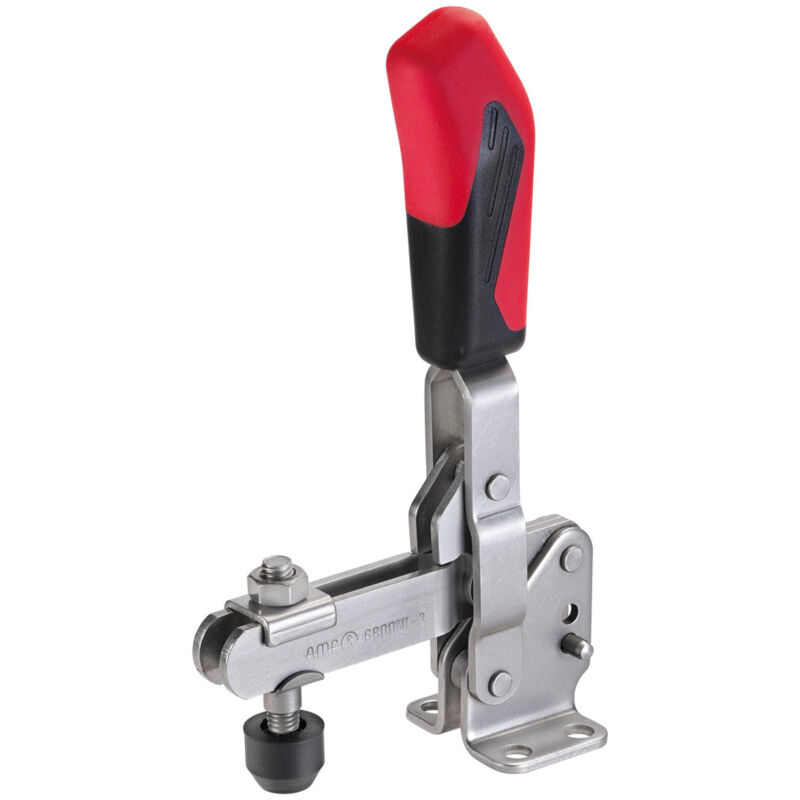 Sauterelle à serrage vertical et embase horizontale type 6800 ni, Taille : 0, Force de rétention F1 0,5 kN, Force de rétention F2 0,7 kN