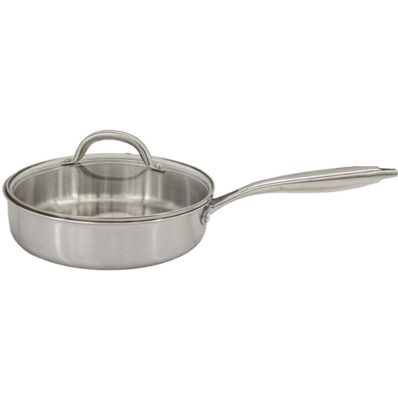 FACKELMANN Sauteuse 24 cm en inox 18/10 Triply  Vita3