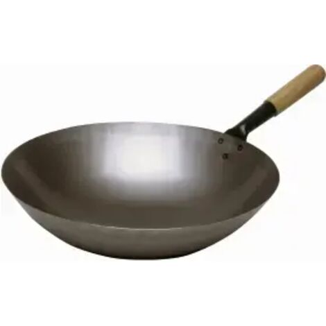 Sauteuse wok professionnel en acier 360 mm - Bartscher