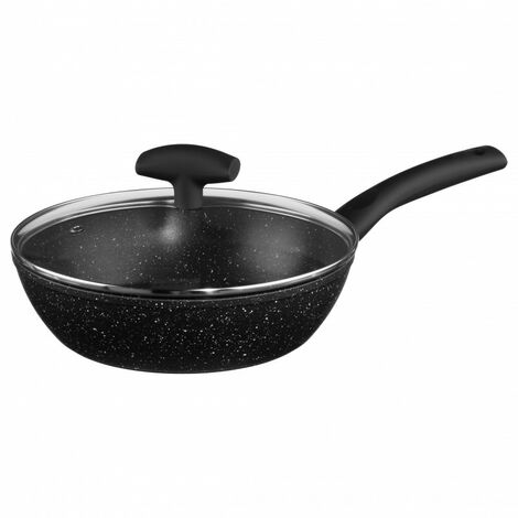 Sauteuses alu forgé caractère secret de gourmet  - 24 cm