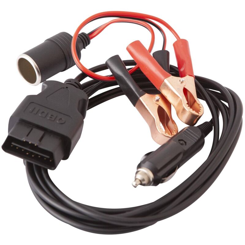 Sauvegardeur mémoire OBDII avec prise allume cigare pour changement batterie - OE 0164 - CLAS Equipements