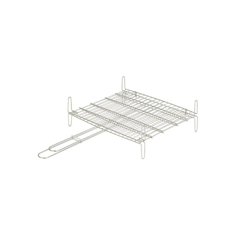 Sauvic - 02685 Grille Double Inoxydable 40 x 45 cm