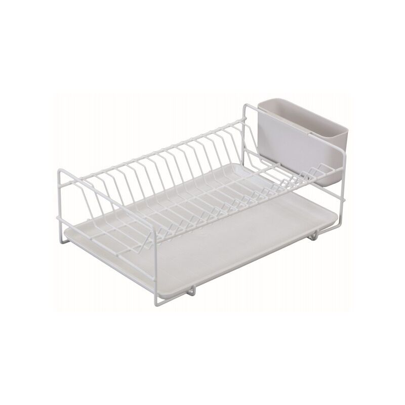 Sauvic - commode plat blanc 38x25x12 cm