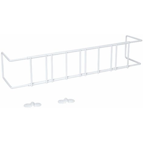 Sauvic Supporto estensibile per finestra 120-150 cm bianco