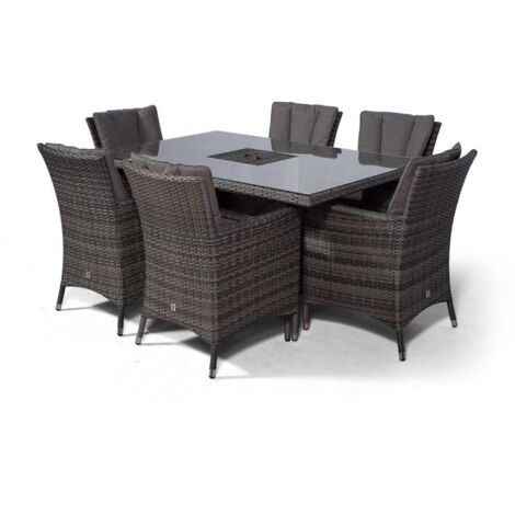 grey rattan drinks cooler