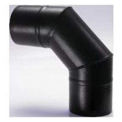 Save Fumisteria Gomito Pellet 90 Gradi M-M Smaltato 8cm