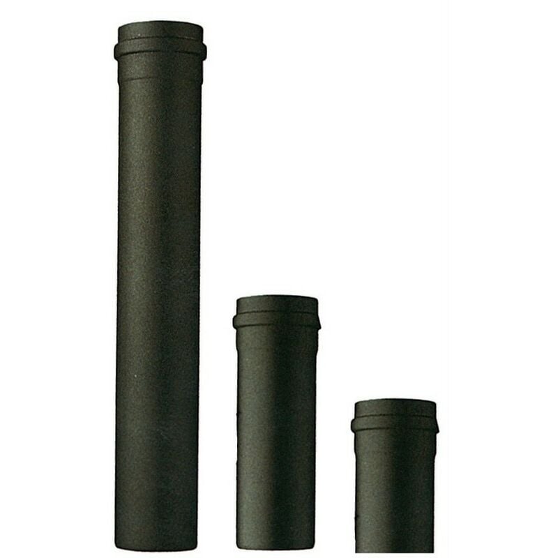 Save tube pour poêle à pellets d.8x25 noir mat mm.1,2 sans joint - Save