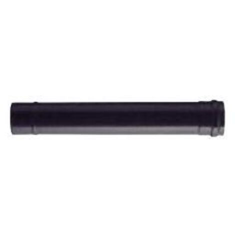 Save Fumisteria Tubo Pellet Smaltato Nero Opaco 8cm Lunghezza 50cm